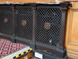Council Chamber radiators